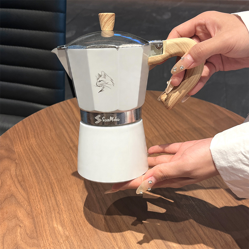 Quality Coffee Equipment - وعاء موكا 3/6 كوب - صانع