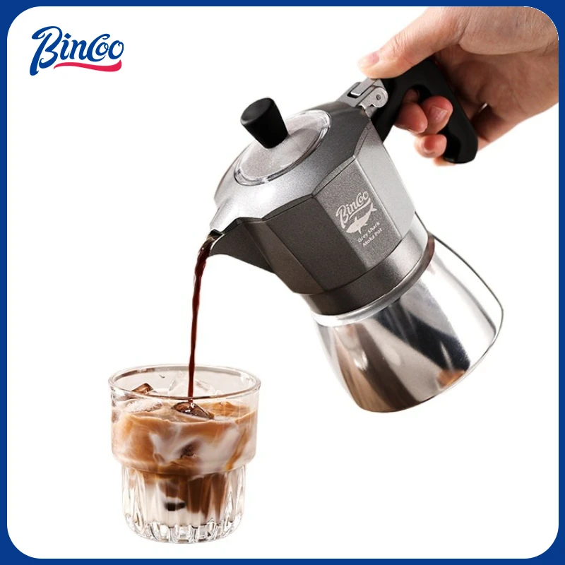 Coffee Equipment Espresso - بينكو وعاء موكا بسعة كوبين بصمام