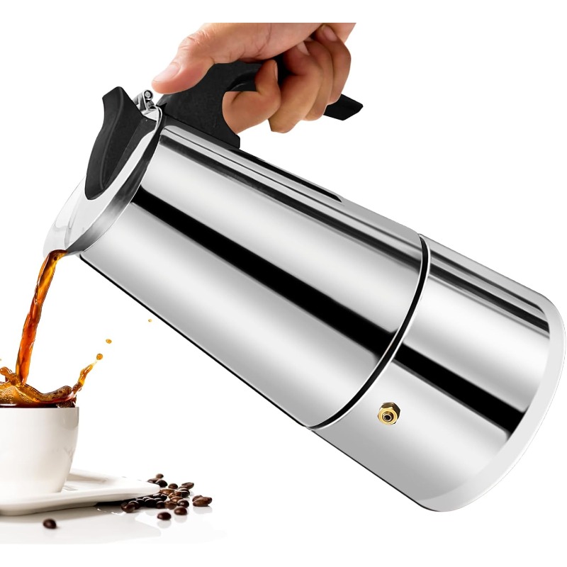 Quality Coffee Equipment - وعاء موكا من الفولاذ المقاوم للصدأ