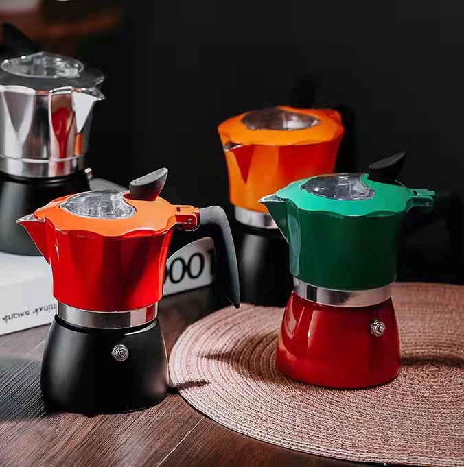 Quality Coffee Equipment - لونين 150/300 مللي غطاء مرئي طقم