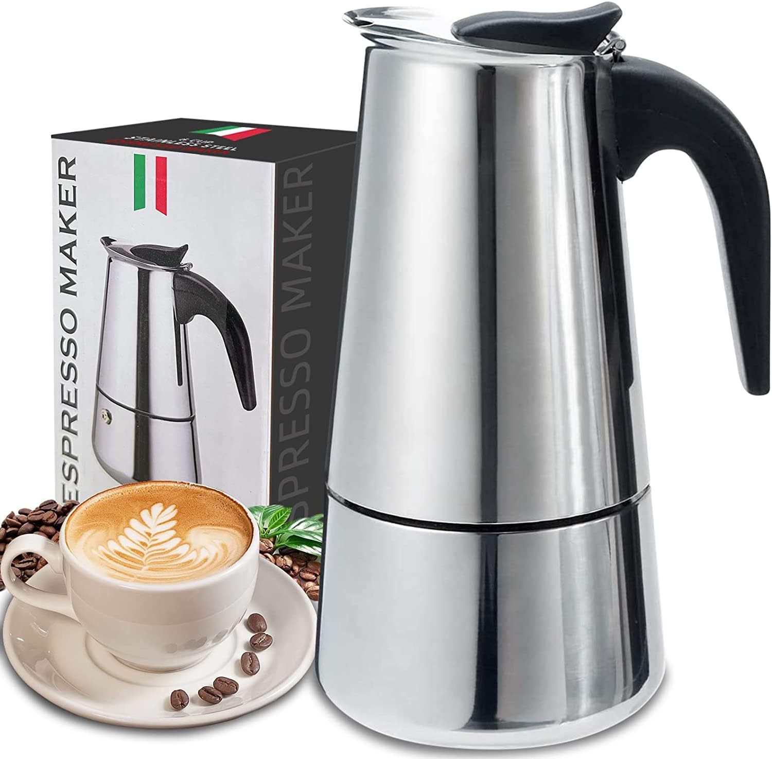 Coffee Equipment Espresso - 4/أكواب-ماكينة صنع قهوة موكا