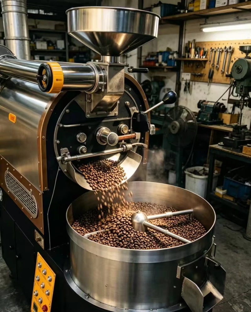 آلة تحميص القهوة مع صينية تبري - مراجعة Coffee Equipment Tray وسعره