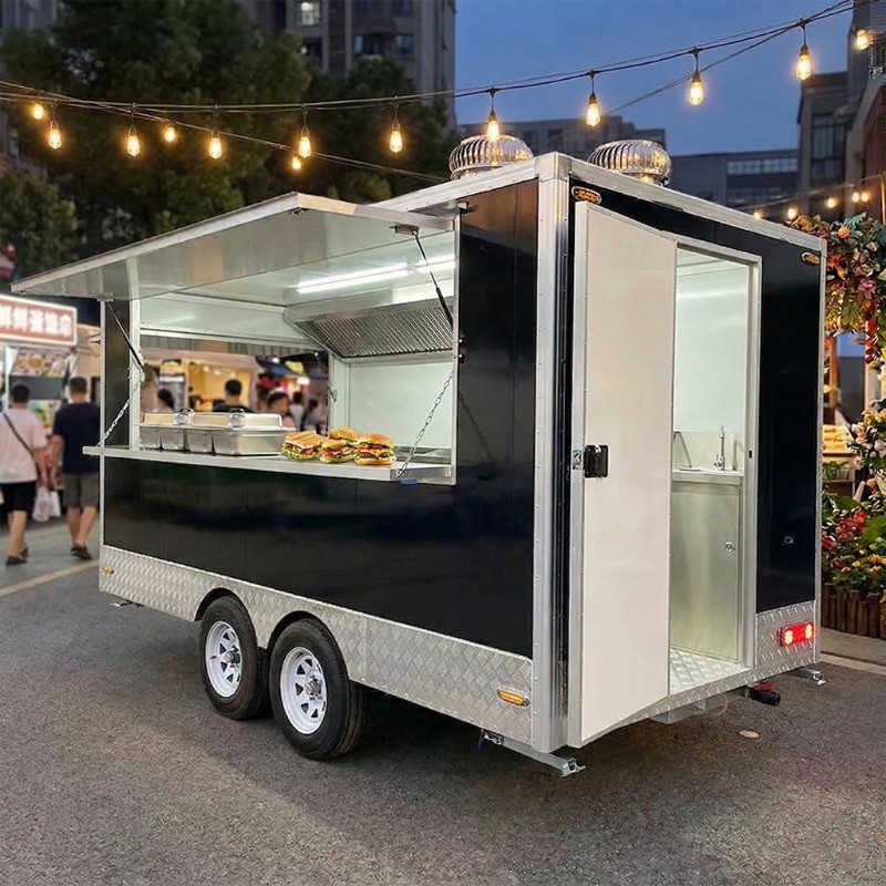 عربة طعام متنقلة مجهزة بالكامل - مراجعة Coffee Equipment Australia وسعره