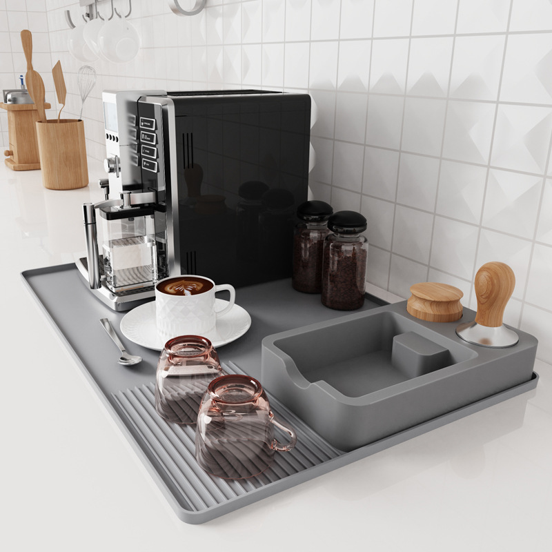 سيليكون وسادة الدك ماكينة القه - مراجعة Coffee Equipment Tray وسعره