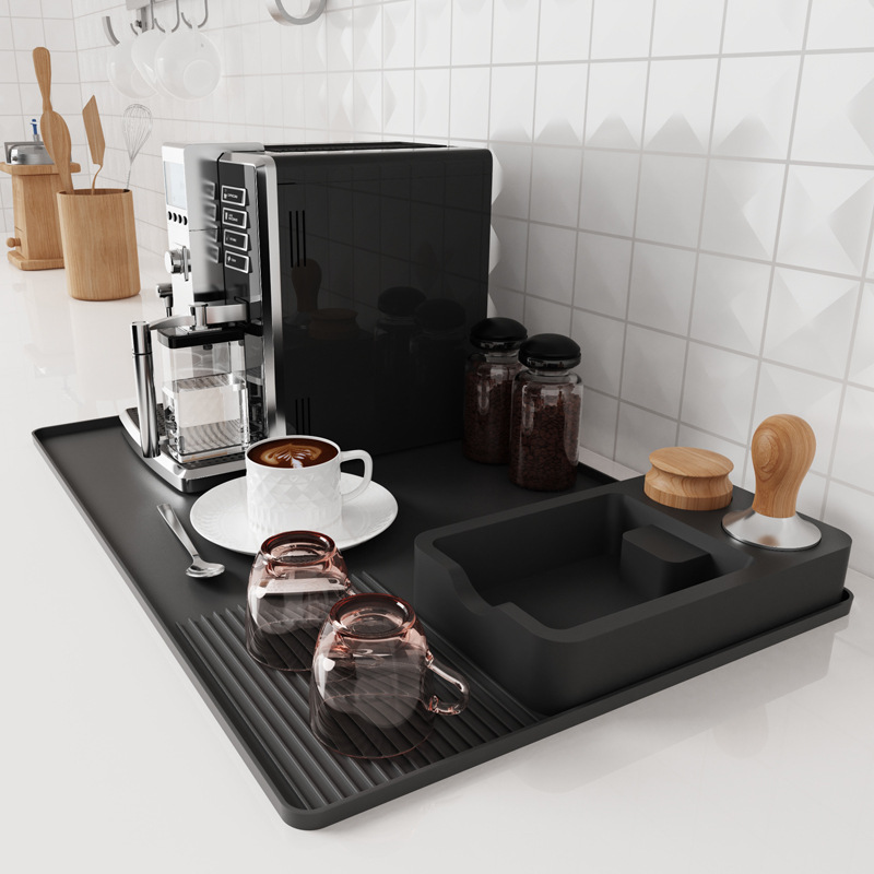 سيليكون وسادة الدك ماكينة القه - مراجعة Coffee Equipment Tray وسعره