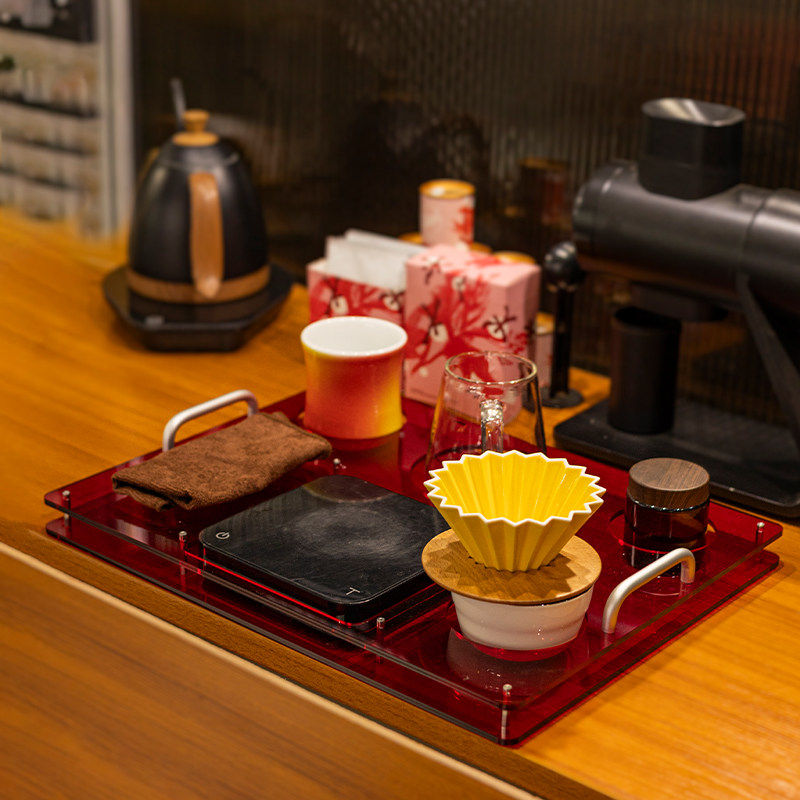 صينية قهوة من الأكريليك، تستخد - مراجعة Coffee Equipment Tray وسعره