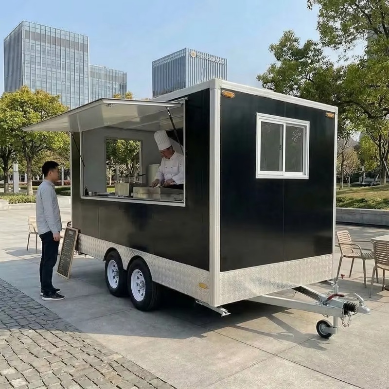 مقطورة طعام متنقلة مجهزة بالكا - مراجعة Coffee Equipment Australia وسعره