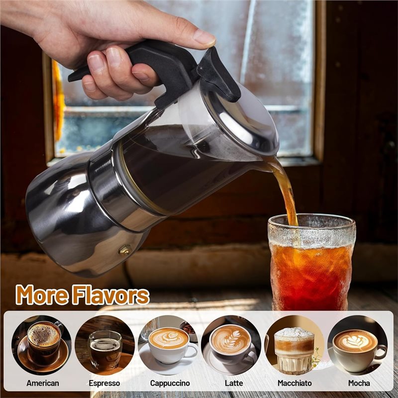 وعاء موكا زجاجي شفاف من ABUI ب - مراجعة Quality Coffee Equipment وسعره