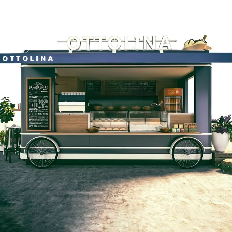 مقطورة طعام الدونات المجهزة با - مراجعة Coffee Equipment Germany وسعره